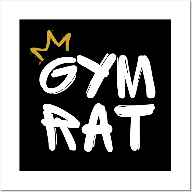 Gym Rat! Wall Art by ZenFit